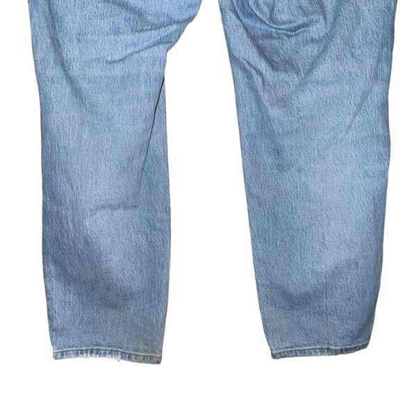 MADEWELL The Perfect Vintage Jean in Grandbay Wash Ripped Edition Plus Size 16W - Picture 7 of 15